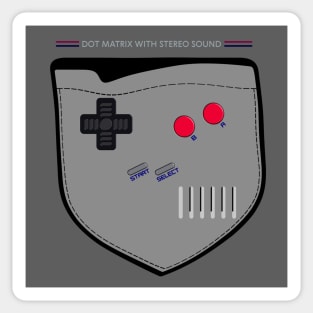 Game Children Pocket Sticker